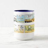 Sumpf-Cartoon-Zusammenstellung Tasse (Zentrum)