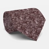 Sumpf Dogwood Neck Tie - Heather Brown Krawatte (Gerollt)