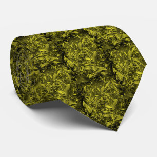 Sumpf Dogwood Neck Tie - Herbstgelb Krawatte