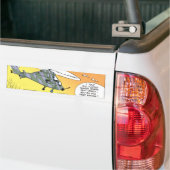 Sumpf duckt Jagd-Paranoia Autoaufkleber (Auf Lkw)