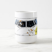 Sumpf duckt Mid Air-Zusammenstoß Kaffeetasse (Mittel)