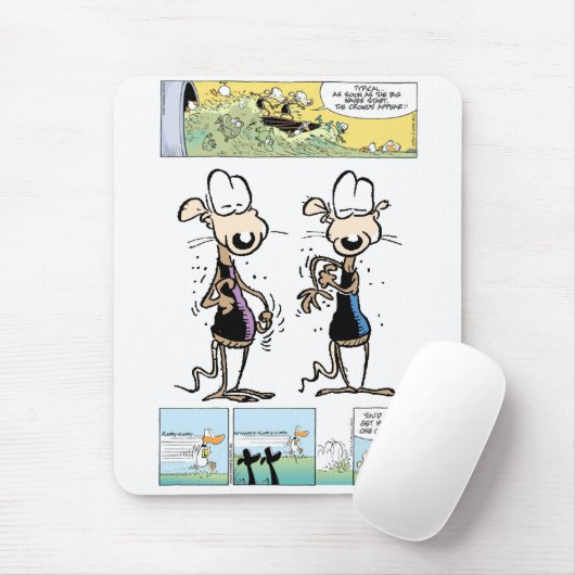 Sumpf-Dump-Ratten Mousepad (Mit Mouse)