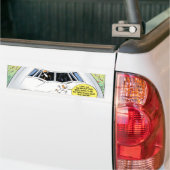 Sumpf-Enten-Flugzeug-Abbruch Autoaufkleber (Auf Lkw)