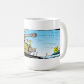 Sumpf-Enten-Jagdsaison Kaffeetasse (VorderseiteRechts)