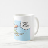 Sumpf-Fluglotse-Kaffee-Tasse Kaffeetasse (VorderseiteRechts)