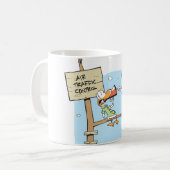 Sumpf-Fluglotse-Kaffee-Tasse Kaffeetasse (Vorderseite Links)