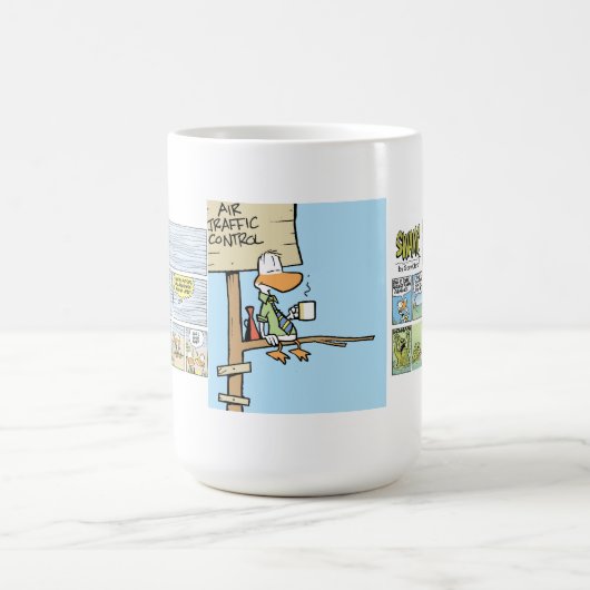 Sumpf-Flugverkehr-Kontrollen-Kaffee Kaffeetasse (Mittel)
