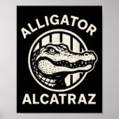 Sumpf Gefängnis Alcatraz Style Alligator Bayou Con Poster (Vorne)