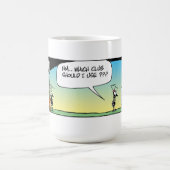 Sumpf-Golf spielende Ameisen Kaffeetasse (Mittel)