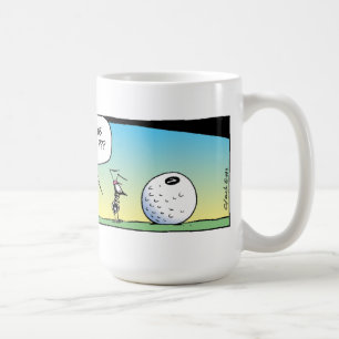 Sumpf-Golf spielende Ameisen Kaffeetasse