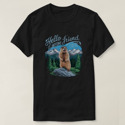 Sumpf in den Alpen T-Shirt (Design vorne)