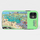 Sumpf-Karte Iphone Abdeckung Case-Mate iPhone Hülle (Rückseite (Horizontal))