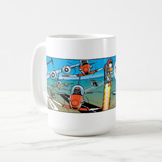 Sumpf-Klingeln-Enten-Ejektor Seat Kaffeetasse (Vorderseite Links)