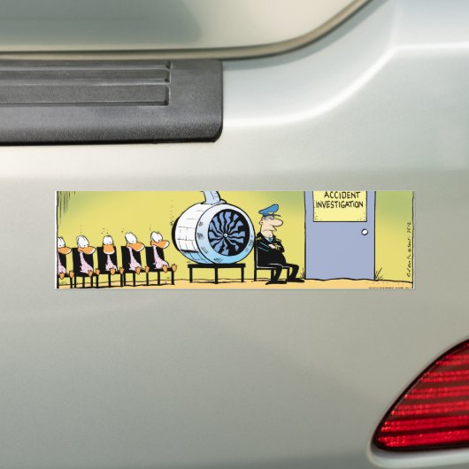 Sumpf-Luftfahrt-Unfalluntersuchung Autoaufkleber (Auf Auto)