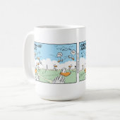 Sumpf-Luftraum-Kontrollen-Unterschiede Kaffeetasse (Vorderseite Links)