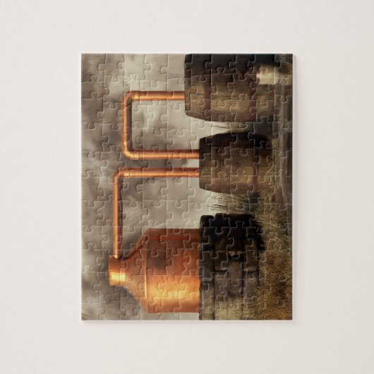 Sumpf-Mondenschein noch Puzzle (Vertikal)