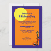 Sumpf-Monster-Keuchhuhn Einladung (Rückseite)