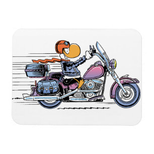 Sumpf-Motorrad-Cartoon-Magnet Magnet