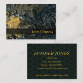 Sumpf-Öl Visitenkarte (Vorne/Hinten)