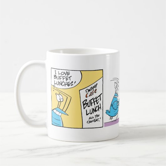Sumpf-Panzerkrebse am Buffet Kaffeetasse (Links)