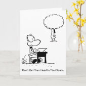 Sumpf-"Prüfungs-Zeit-" viel Glück-Karte Karte (Gelbe Blume)