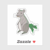 Sumpf-Ratte Aufkleber (Blatt)