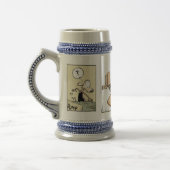 Sumpf-Ratten-Bier Stein Bierglas (Links)