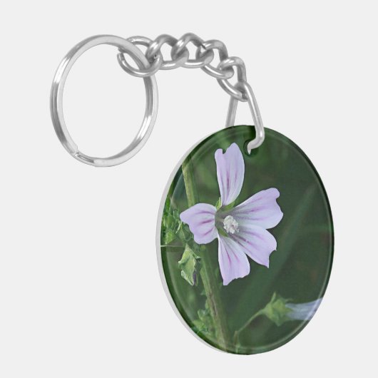 Sumpf-Rose Schlüsselanhänger (Vorderseite links)