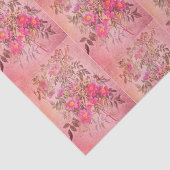 Sumpf-Rosen-Rosa-Blumenseidenpapier Seidenpapier (Ausschnitt)