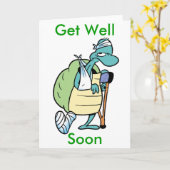 Sumpf-Schildkröte erhalten wohle bald Karte (Gelbe Blume)