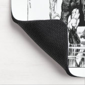 Sumpf-Zombie Mousepad (Ecke)