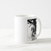 Sumpf-Zombie-Tassen Kaffeetasse (VorderseiteRechts)