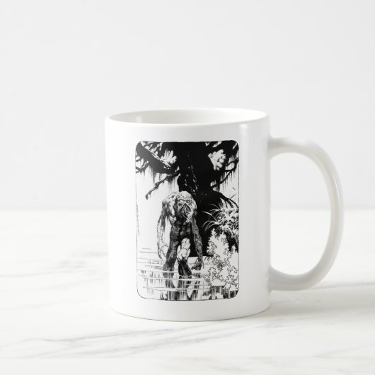Sumpf-Zombie-Tassen Kaffeetasse (Rechts)