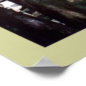 Sumpfbrücke Poster (Ecke)