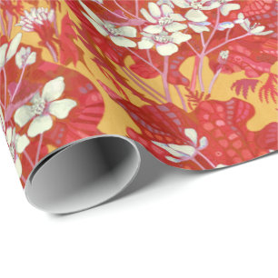 Sumpfdotterblumen-Wildblumen-Butterblumen-Blumen R Geschenkpapier