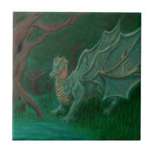 Sumpfdrache Fliese