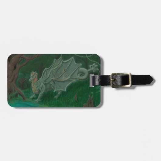 Sumpfdrache Gepäckanhänger (Vorderseite horizontal)