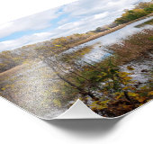 Sümpfe und Wälder der Zuflucht in Eagan Fotodruck (Ecke)