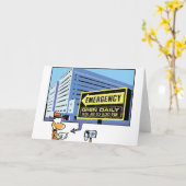 Sumpfente wird bald gut karte (Gelbe Blume)