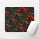"Sumpffeuer #1" Abstraktes Design-Mousepad Mousepad (Mit Mouse)