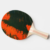 "Sumpffeuer #2" Abstrakt Ping Pong Paddle Tischtennis Schläger (Seitenansicht)
