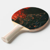 "Sumpffeuer #3" Abstrakt Ping Pong Paddle Tischtennis Schläger (Vorderseite)
