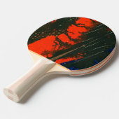 "Sumpffeuer #4" Abstrakt Ping Pong Paddle Tischtennis Schläger (Vorderseite)