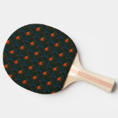 "Sumpffeuer #7" Abstrakt Ping Pong Paddle Tischtennis Schläger (Seitenansicht)