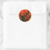 "Sumpffeuer #8" Abstract Design Sticker (Tasche)