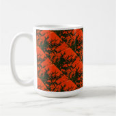 "Sumpffeuer" Abstrakte Design-Tasse Kaffeetasse (Links)