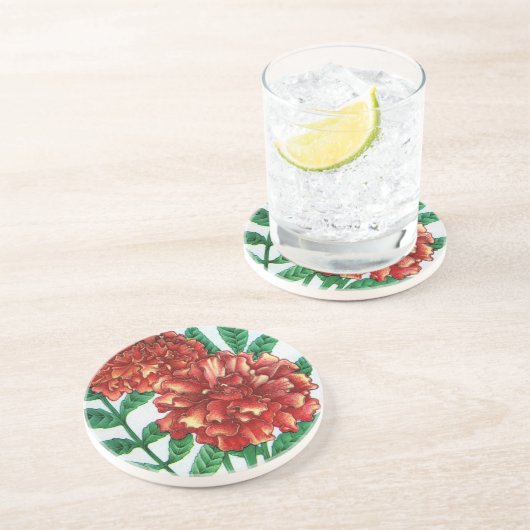 Sumpfflossen Getränkeuntersetzer (Seite)