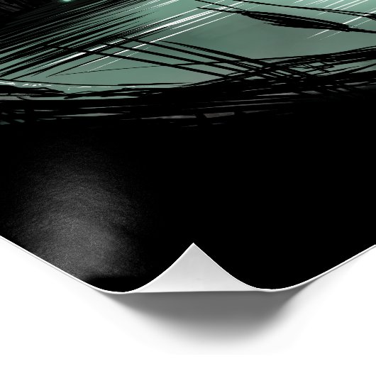 Sumpfföche Poster (Ecke)