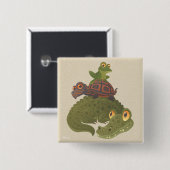 Sumpffolke Button (Vorne & Hinten)