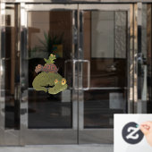 Sumpffolke Fensteraufkleber (Büro Tür)